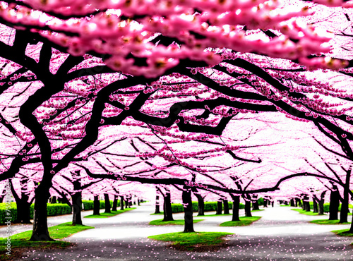 cherry blossom in spring