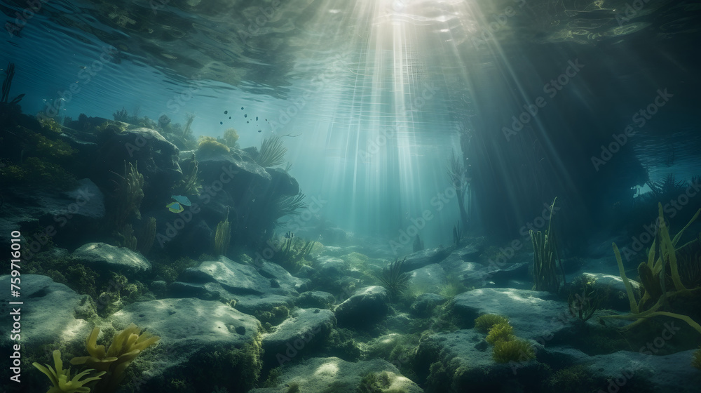 Underwater view Underwater view