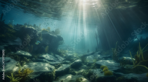 Underwater view © Oleksandr