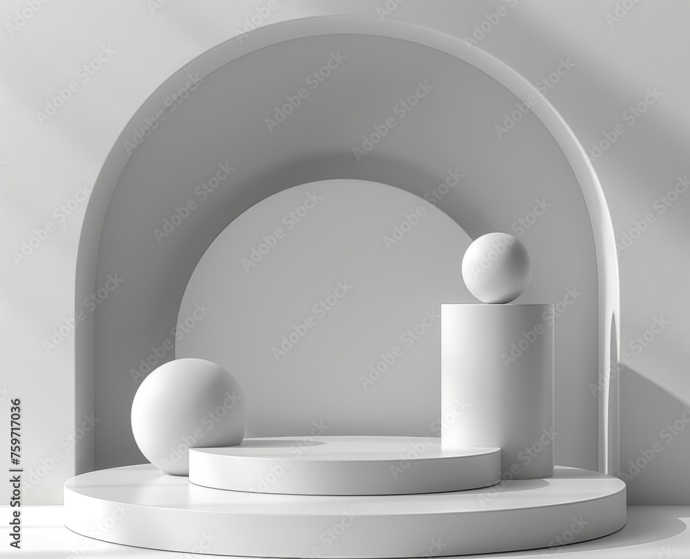 Podium Mockup set Product Display Podium Mockup set Product Display
