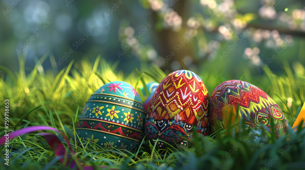 A picture with the theme of the Easter holiday
A picture with the theme of the Easter holiday