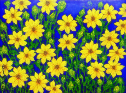 Yuchae Flowers painting