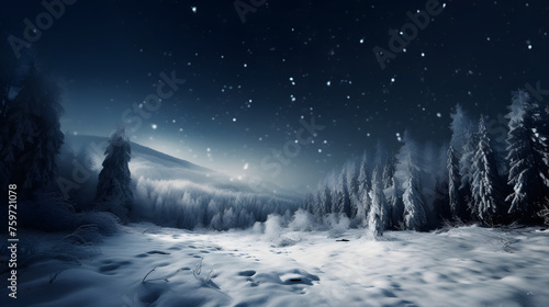winter space of snow © Oleksandr