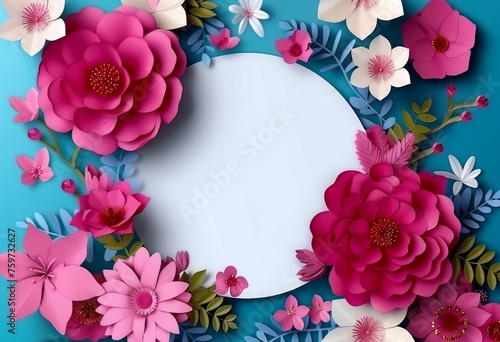 Nowruz international day template featuring spring flowers for social media banners and invitation cards, nowruz banner