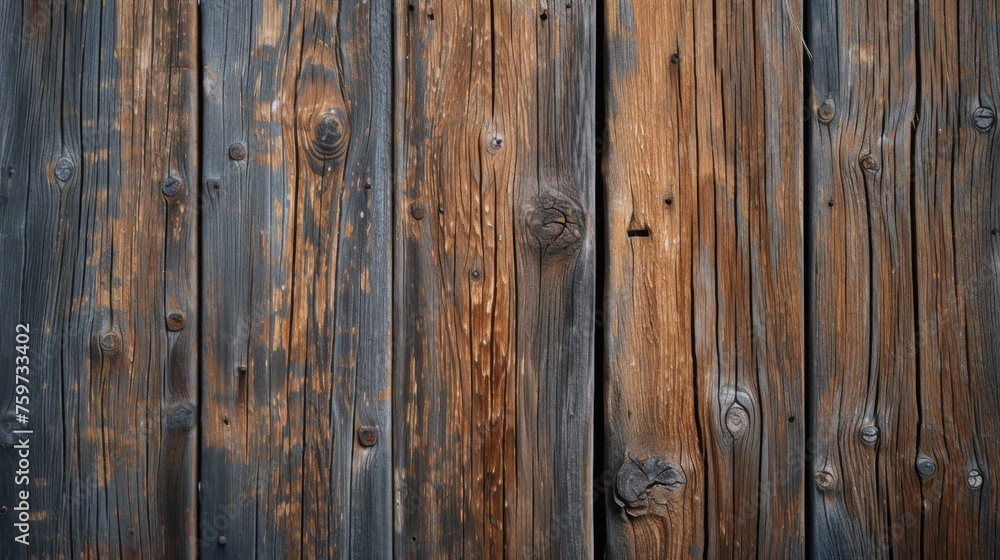 Vertical wooden planks introduce a dynamic pattern with knots adding character and detail Vertical wooden planks introduce a dynamic pattern with knots adding character and detail