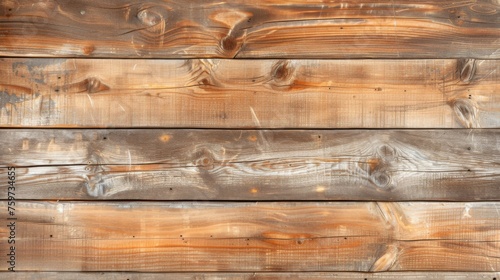 A warm, naturally lit photo showing the detailed texture of wooden planks, emphasizing the wood grain and knots