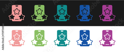 Set Online sports betting icon isolated on black and white background. Sport bet bookmaker. Betting online make money. Vector