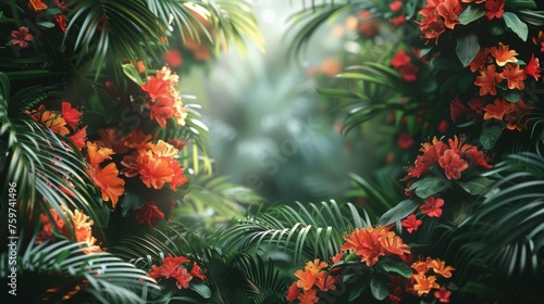 A minimalist scene featuring a balloon theme, with a clean frame and floating...