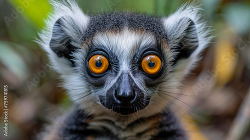 wildlife photography, authentic photo of a lemur in natural habitat, taken with telephoto lenses, for relaxing animal wallpaper and more © elementalicious