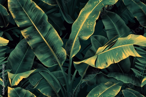a huge plant close up has green leaves