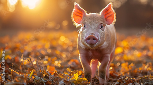 wildlife photography, authentic photo of a pig in natural habitat, taken with telephoto lenses, for relaxing animal wallpaper and more © elementalicious