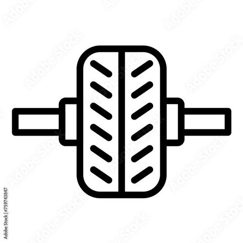 Vector Design Wheel Balancer Icon Style