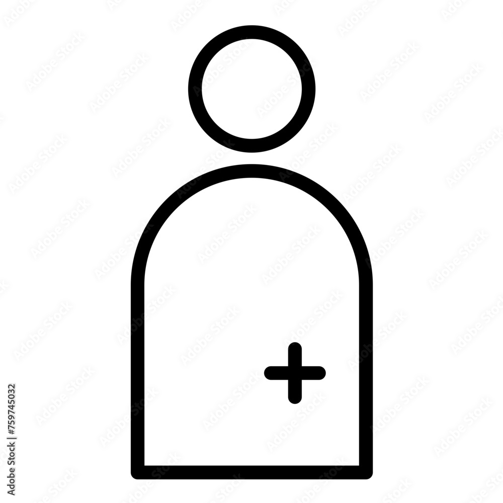 Vector Design Ostomy Icon Style Vector Design Ostomy Icon Style