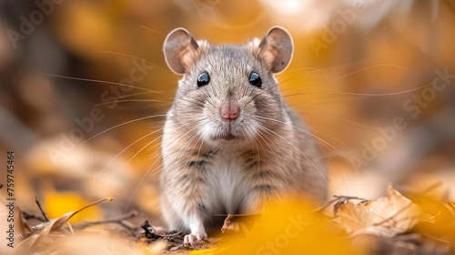 wildlife photography  authentic photo of a rat in natural habitat  taken with telephoto lenses  for relaxing animal wallpaper and more