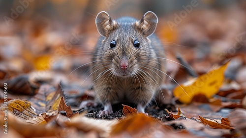 wildlife photography  authentic photo of a rat in natural habitat  taken with telephoto lenses  for relaxing animal wallpaper and more
