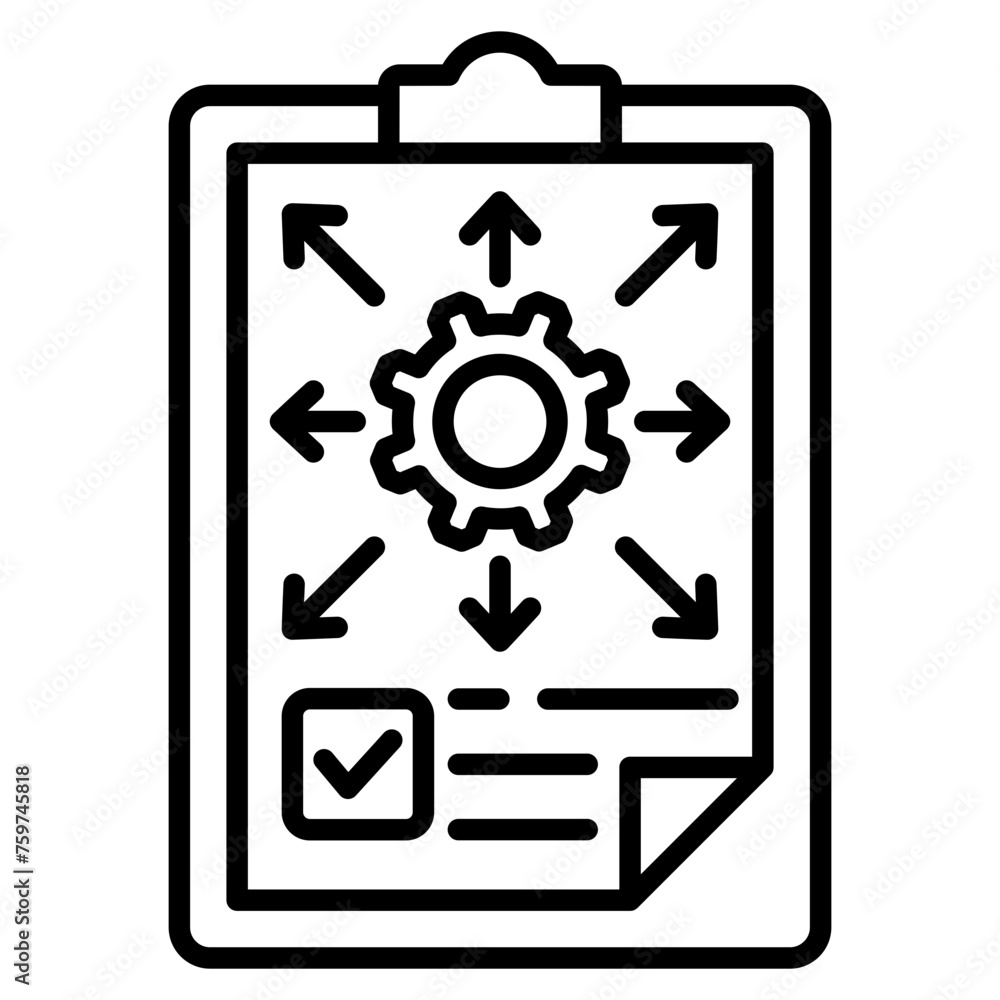 Project Scope Icon Element For Design Project Scope Icon Element For Design