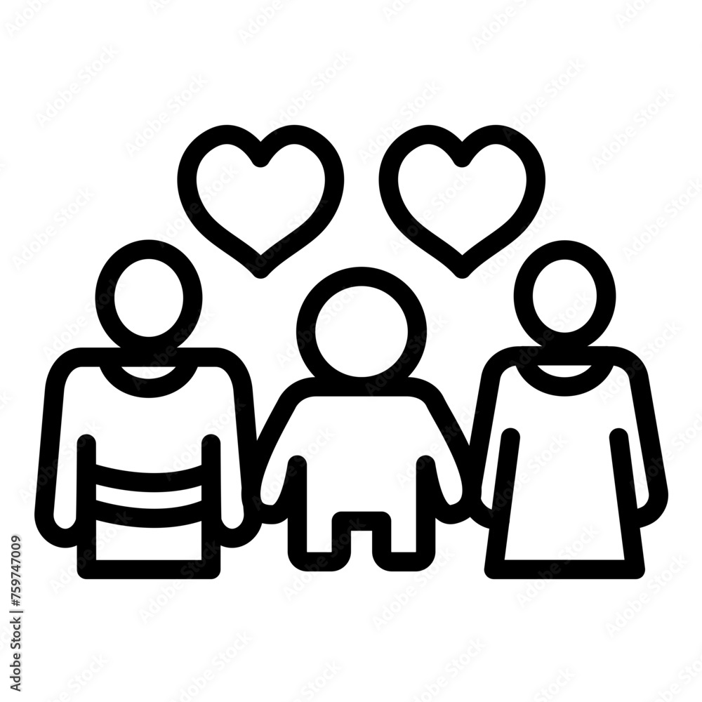 Vector Design Wellness Family Icon Style Vector Design Wellness Family Icon Style