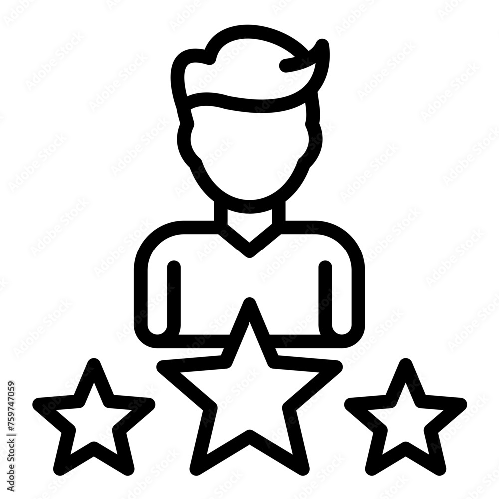 Vector Design Wellness Expert Icon Style