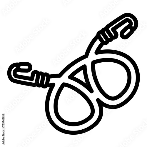 Vector Design Bungee Icon Style