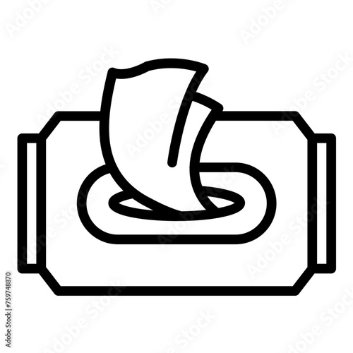 Vector Design Wipes Icon Style