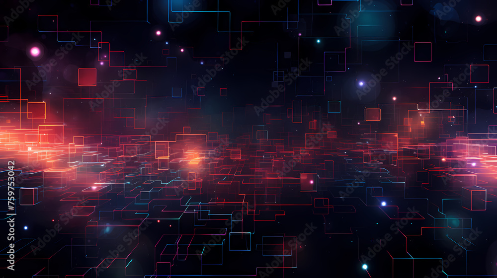 Obraz premium modern high tech background