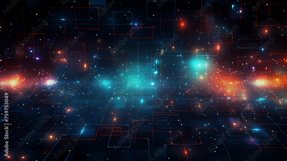 Obraz premium modern high tech background