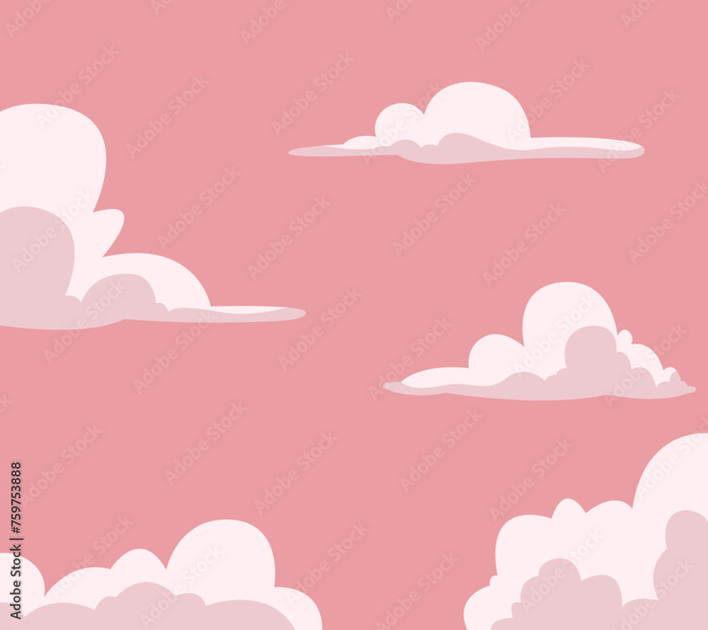 Cloudy Sky Illustration