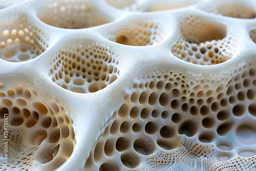 Honeycomb Pattern, Geometric Texture in Nature