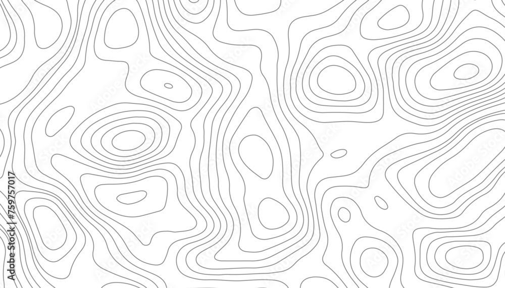 Topographic map contour background. Topo map with elevation. Contour map vector. Geographic World Topography map grid abstract vector illustration