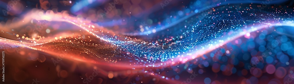 Obraz premium Quantum data analysis