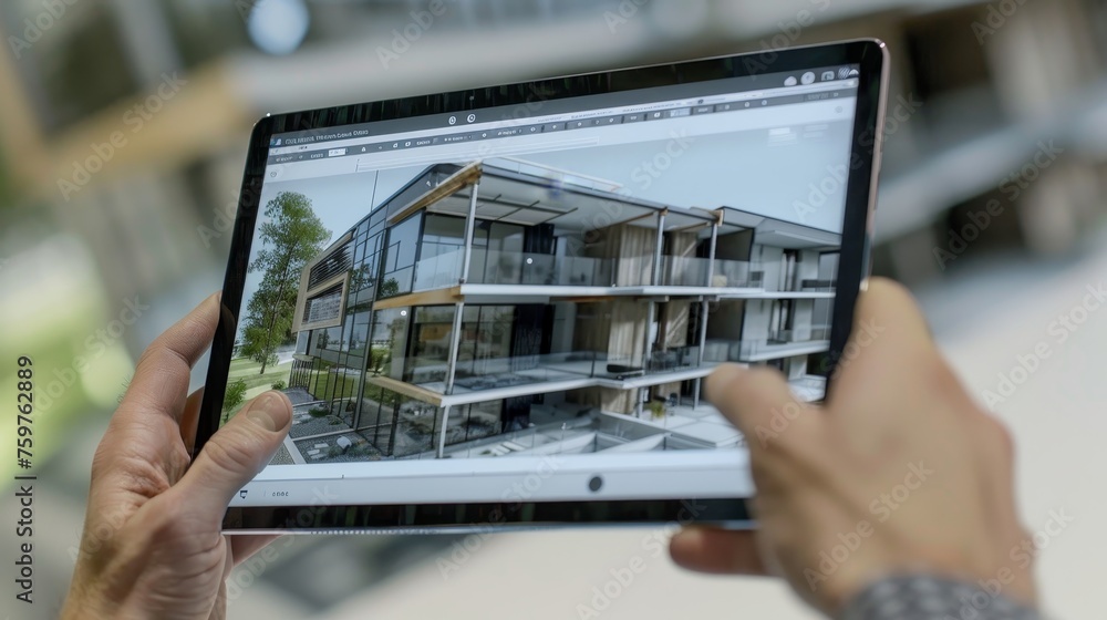 Immersive 3D Architectural Visualization Tablet Technology Bringing ...