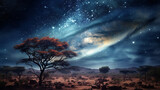 A mesmerizing astrophotography image of a nebulaic