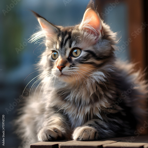 Beautiful Kitten - Generative AI