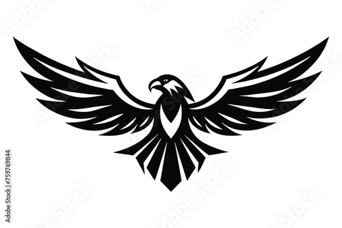 Eagle logo icon vector illustration 4.eps