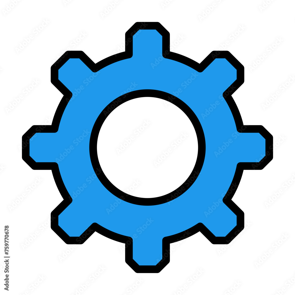 Settings Icon Element For Design