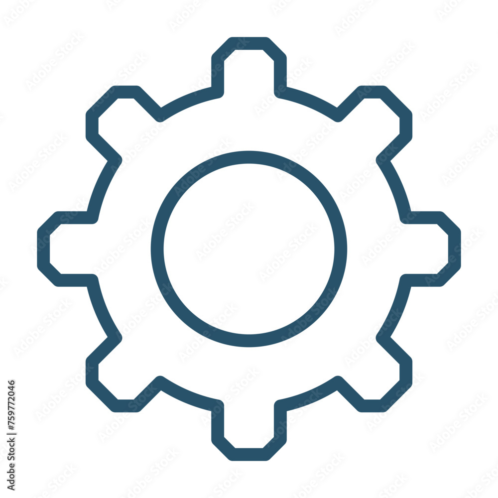 Settings Icon Element For Design