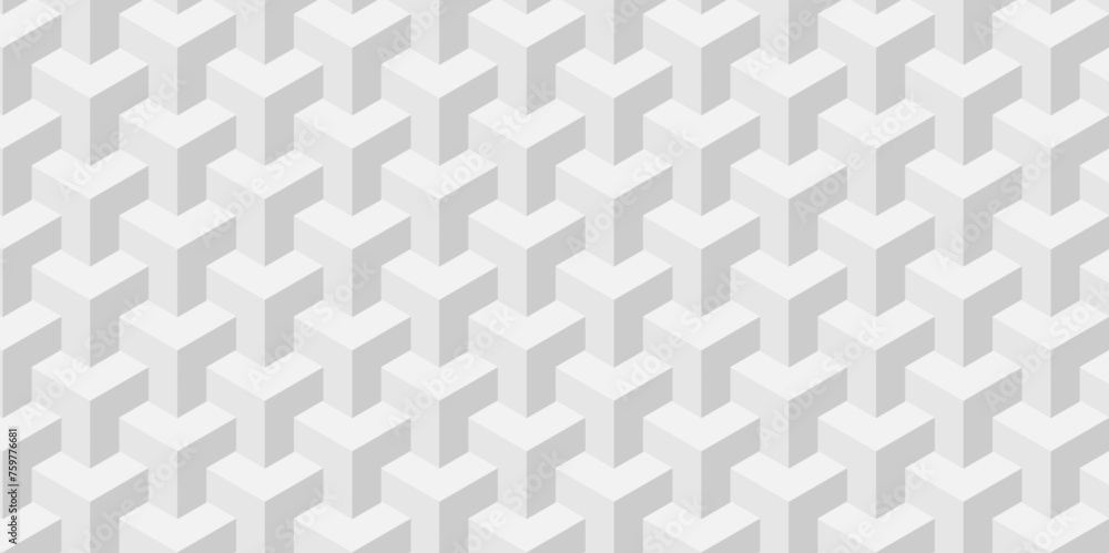 Modern cubes geometric tile and mosaic wall or grid backdrop hexagon technology wallpaper background. white and gray geometric block cube structure backdrop grid triangle texture vintage design. Modern cubes geometric tile and mosaic wall or grid backdrop hexagon technology wallpaper background. white and gray geometric block cube structure backdrop grid triangle texture vintage design.