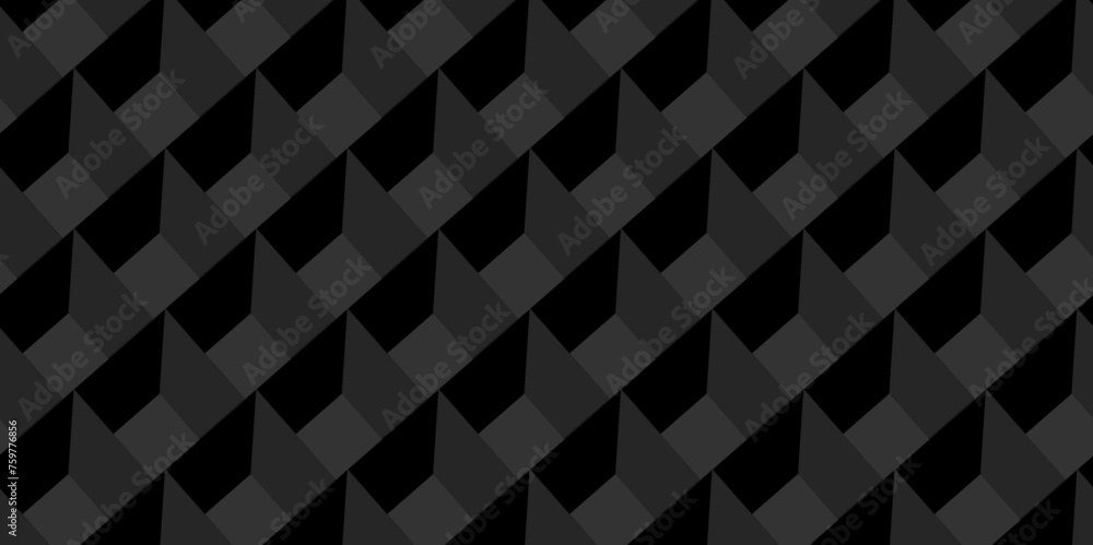 Abstract cubes geometric tile and mosaic wall or grid backdrop hexagon technology wallpaper background. Black and gray geometric block cube structure backdrop grid triangle texture vintage design. Abstract cubes geometric tile and mosaic wall or grid backdrop hexagon technology wallpaper background. Black and gray geometric block cube structure backdrop grid triangle texture vintage design.