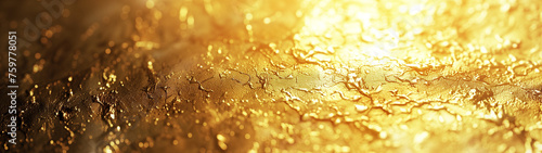 Shimmering Transition: The Gold Foil Gradient Background