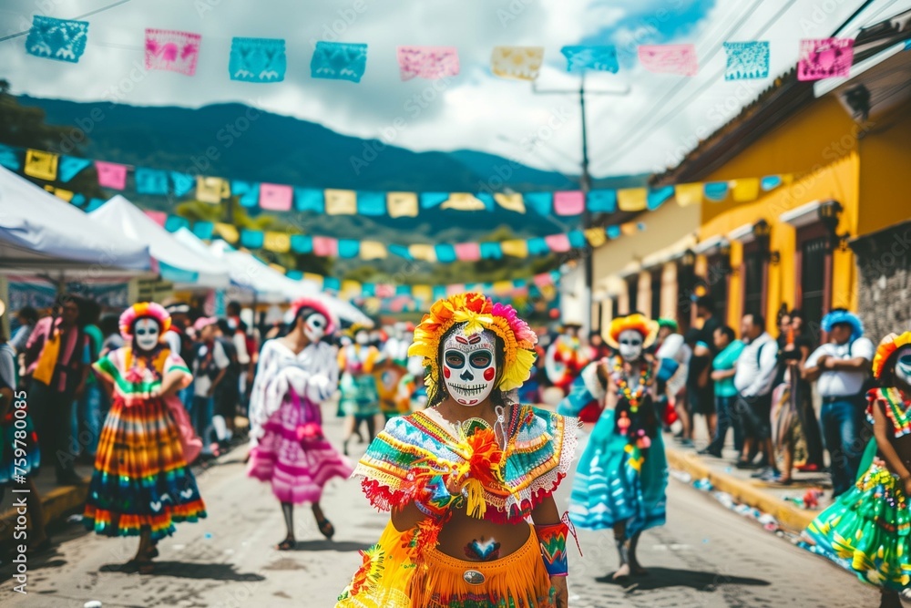 Mexican traditional bright carnival Mexican traditional bright carnival