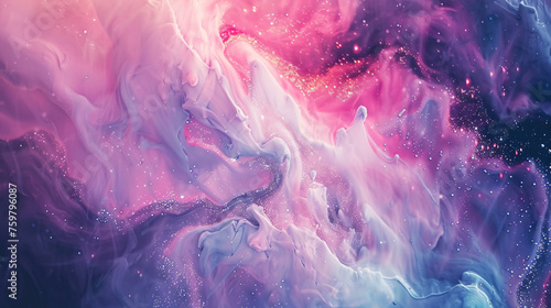 abstract galaxy pastel color background