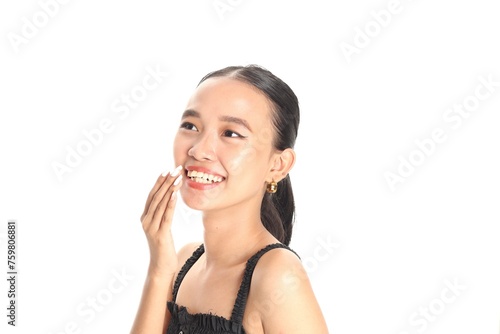 portrait of a woman smiling