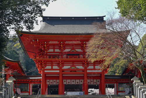 滋賀 近江神宮の楼門