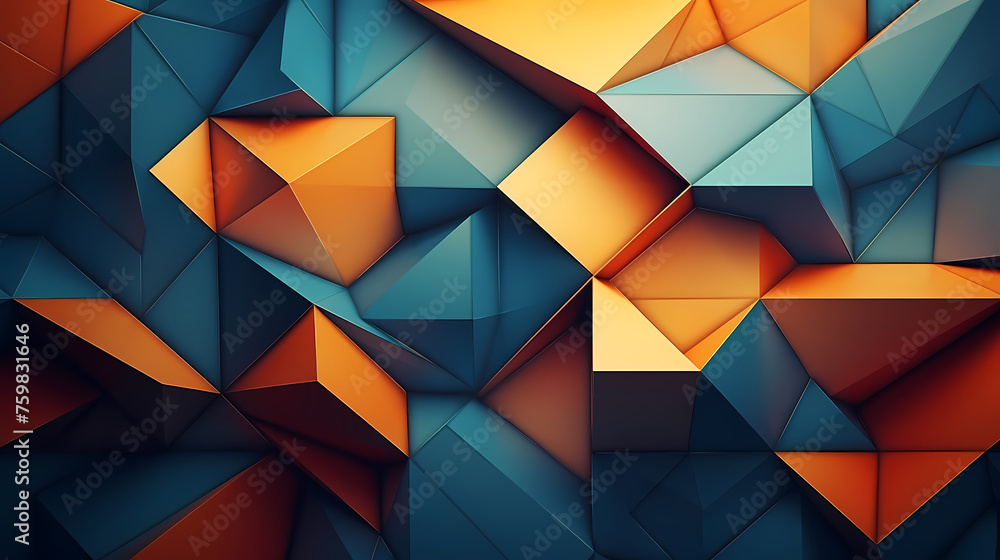 Background with geometric shapes Background with geometric shapes