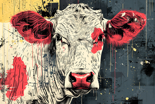 Plakat Krowy