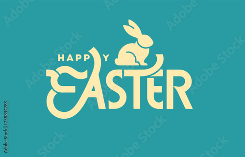 Happy easter banner