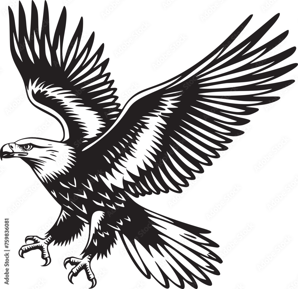 Obraz premium Eagle vector