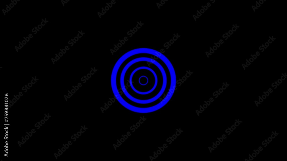 Radio Waves background and Radio waves signal animation. Radio Waves background and Radio waves signal animation.