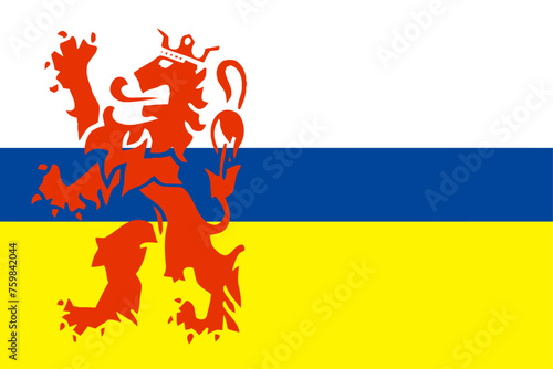 Flag of Limburg (Netherlands)