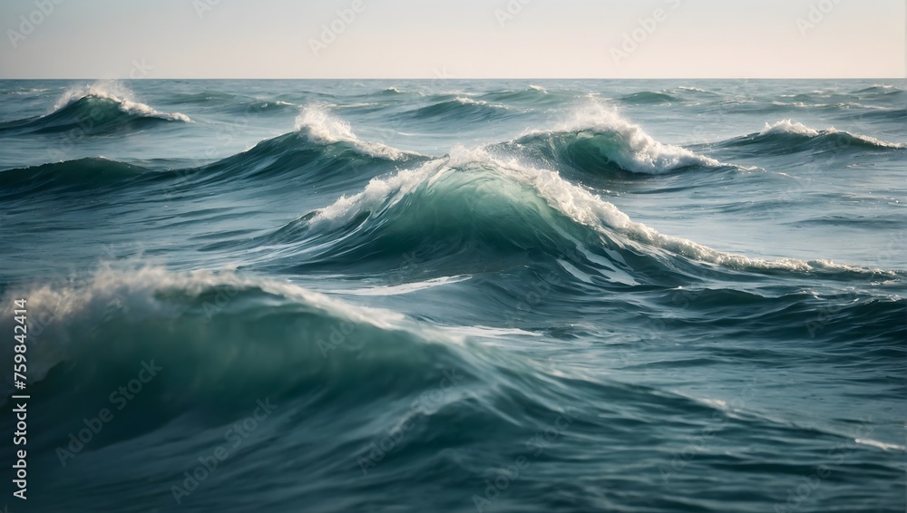 abstract background of water waves